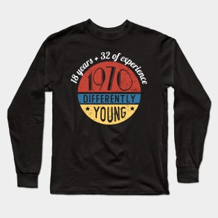 50th Birthday Vintage 1970s Long Sleeve T-Shirt